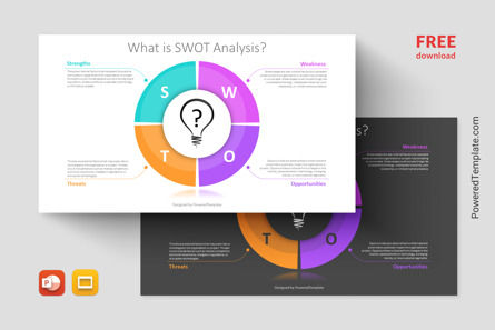 Free What Is SWOT Analysis Presentation Template, Free Google Slides Theme, 14194, Business Models — PoweredTemplate.com