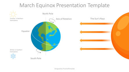 Free March Equinox Presentation Template, Dia 2, 14211, Education & Training — PoweredTemplate.com