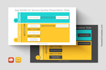 Gap Model of Service Quality Presentation Template, Theme Google Slides, 14214, Modèles commerciaux — PoweredTemplate.com