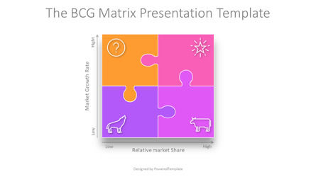 Free BCG Matrix Presentation Template, Slide 2, 14215, Model Bisnis — PoweredTemplate.com
