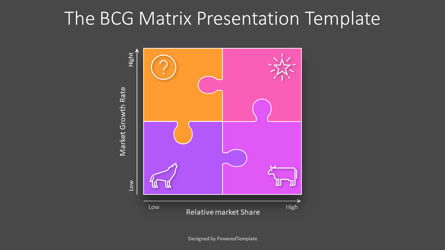 Free BCG Matrix Presentation Template, Slide 3, 14215, Modelli di lavoro — PoweredTemplate.com