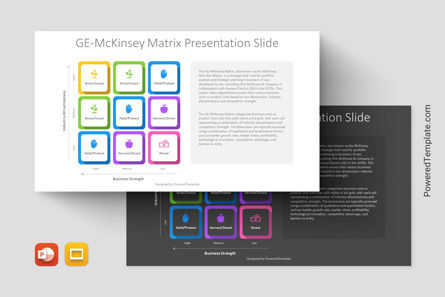 GE-McKinsey Matrix Presentation Template, Google幻灯片主题, 14218, 商业模式 — PoweredTemplate.com