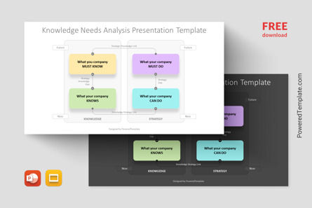 Free Knowledge Needs Analysis Presentation Template, 無料 Googleスライドのテーマ, 14220, ビジネスモデル — PoweredTemplate.com
