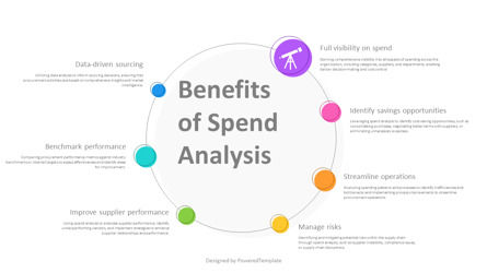 Free Benefits of Spend Analysis Presentation Template, Deslizar 2, 14243, Conceitos de Negócios — PoweredTemplate.com