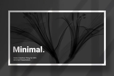 Minimal Presentation Template, Deslizar 4, 14246, Negócios — PoweredTemplate.com