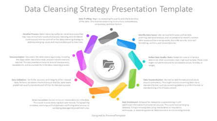 Data Cleansing Strategy Presentation Template, Slide 2, 14250, Concetti del Lavoro — PoweredTemplate.com