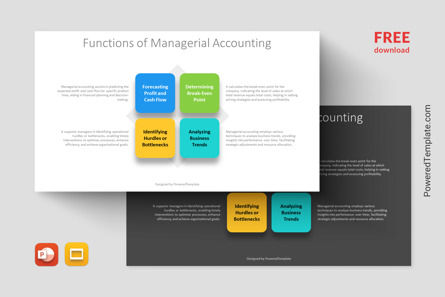 Financial Navigator - Functions of Managerial Accounting Presentation Template, 免费 Google幻灯片主题, 14266, 商业模式 — PoweredTemplate.com