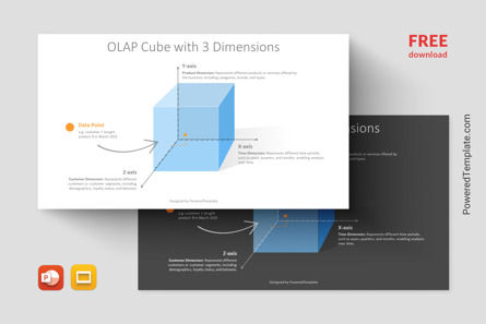 InsightCube - Multidimensional Data Analysis Presentation Template, Gratis Tema de Google Slides, 14271, 3D — PoweredTemplate.com