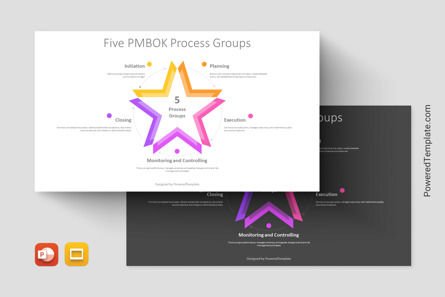 StarGuide - PMBOK Process Groups Presentation Template, Tema de Google Slides, 14272, Modelos de negocios — PoweredTemplate.com