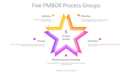 StarGuide - PMBOK Process Groups Presentation Template, Dia 2, 14272, Businessmodellen — PoweredTemplate.com