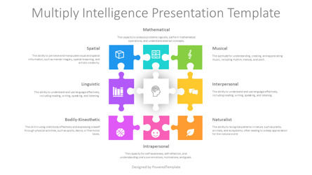 MindScape - Exploring Multiply Intelligence Presentation Template, Diapositive 2, 14273, Modèles commerciaux — PoweredTemplate.com