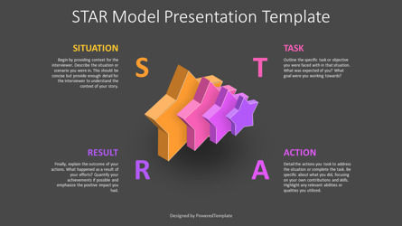 StarStory - The STAR Model Presentation Template, Diapositive 3, 14274, 3D — PoweredTemplate.com