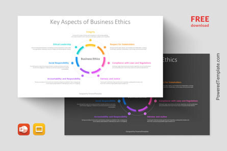 Free Business Ethics Presentation Template Analysis, 免费 Google幻灯片主题, 14277, 商业模式 — PoweredTemplate.com