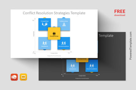 Free Conflict Resolution Strategies Presentation Template, 免费 Google幻灯片主题, 14281, 商业概念 — PoweredTemplate.com