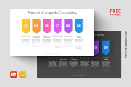 Free Types of Managerial Accounting Presentation Template, Gratis Google Presentaties-thema, 14283, Businessmodellen — PoweredTemplate.com