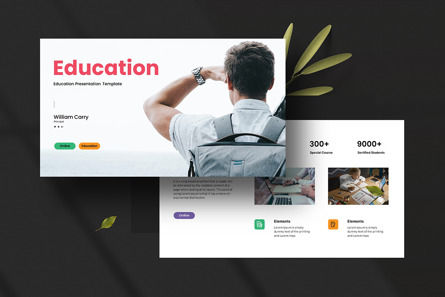 Education Googleslide Presentation Template, Diapositive 3, 14307, Education & Training — PoweredTemplate.com