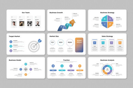 Business Plan Keynote Presentation Template, Slide 4, 14313, Business — PoweredTemplate.com