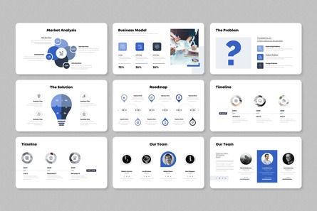 Business Pitch-Deck Google Slides Presentation Template, 幻灯片 4, 14315, 商业 — PoweredTemplate.com
