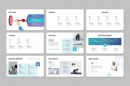 Business Plan Google Slides Presentation Template, Deslizar 3, 14319, Negócios — PoweredTemplate.com