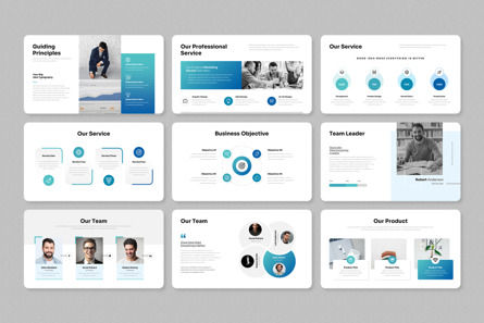 Corporate Google Slides Presentation Template, Slide 3, 14322, Business — PoweredTemplate.com