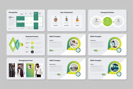 Company Profile Google Slides Presentation Template, Diapositive 4, 14324, Business — PoweredTemplate.com