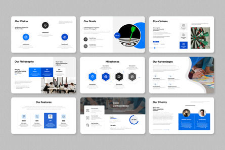 Company Profile Google Slides Presentation Template, Slide 3, 14329, Business — PoweredTemplate.com