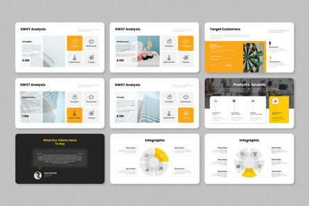 Business Strategy Google Slides Presentation Template, Diapositiva 4, 14330, Negocios — PoweredTemplate.com