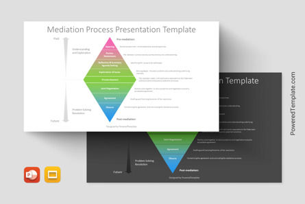 Mediation Process Presentation Template, Google Slides Thema, 14350, Business Modelle — PoweredTemplate.com