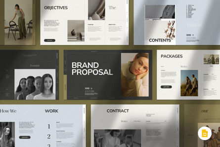 Brand Proposal Presentation, Google Slides Theme, 14353, Business — PoweredTemplate.com