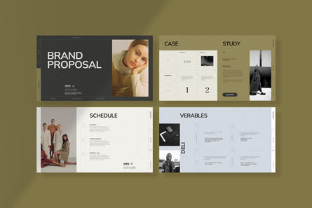 Brand Proposal Presentation, スライド 4, 14356, ビジネス — PoweredTemplate.com