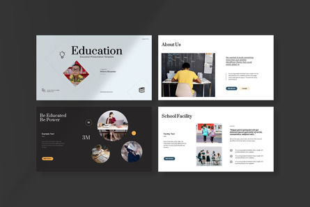 Education PowerPoint Presentation Template, Slide 6, 14357, Education & Training — PoweredTemplate.com