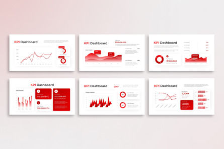 Pro KPI Dashboard - PowerPoint Template, Slide 2, 14361, Business — PoweredTemplate.com