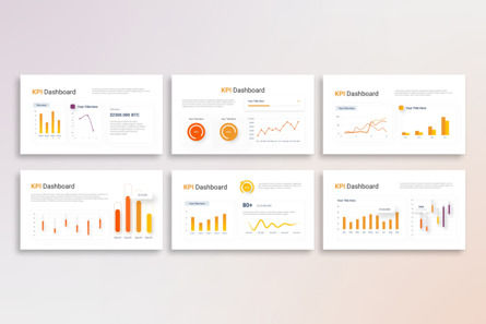 KPI Dashboard Report - PowerPoint Template, Slide 2, 14367, Business — PoweredTemplate.com