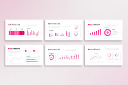 Company KPI Dashboard - PowerPoint Template, Slide 2, 14370, Business — PoweredTemplate.com