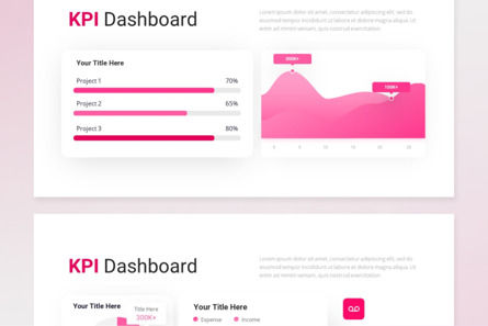 Company KPI Dashboard - PowerPoint Template, Slide 4, 14370, Business — PoweredTemplate.com