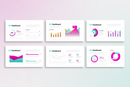 Playful KPI Dashboard - PowerPoint Template, Deslizar 2, 14371, Negócios — PoweredTemplate.com