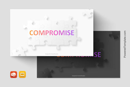Unity in Negotiation - The Power of Compromise Presentation Template, Google Slides Theme, 14374, Consulting — PoweredTemplate.com