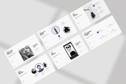 Clean Minimal PowerPoint Template, Slide 8, 14377, Business — PoweredTemplate.com