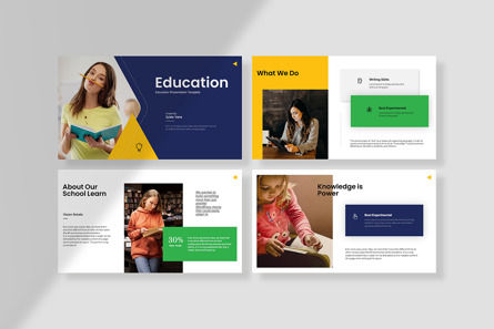 Education PowerPoint Presentation Template, スライド 5, 14381, Education & Training — PoweredTemplate.com