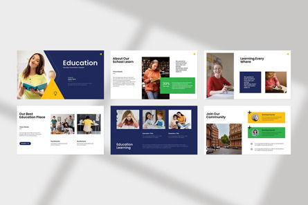 Education PowerPoint Presentation Template, Deslizar 8, 14381, Education & Training — PoweredTemplate.com