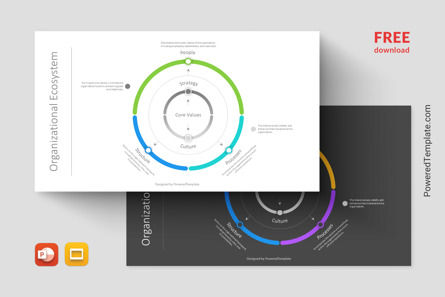 Free Organizational Ecosystem Presentation Template, Kostenlos Google Slides Thema, 14389, Business Modelle — PoweredTemplate.com