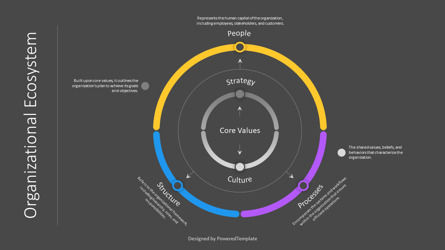 Free Organizational Ecosystem Presentation Template, スライド 3, 14389, ビジネスモデル — PoweredTemplate.com