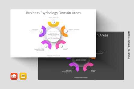 Business Psychology Domain Areas Presentation Template, Googleスライドのテーマ, 14392, ビジネスモデル — PoweredTemplate.com