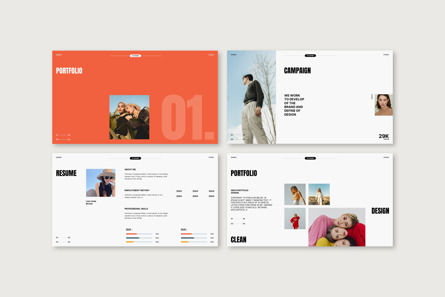 Brand Portfolio PowerPoint Template, Dia 5, 14397, Bedrijf — PoweredTemplate.com