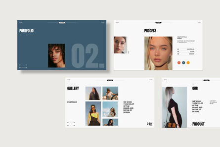 Brand Portfolio PowerPoint Template, Dia 6, 14397, Bedrijf — PoweredTemplate.com