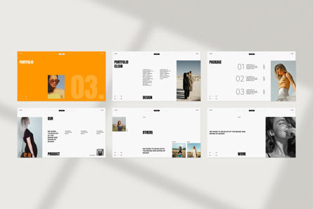 Brand Portfolio PowerPoint Template, Dia 7, 14397, Bedrijf — PoweredTemplate.com