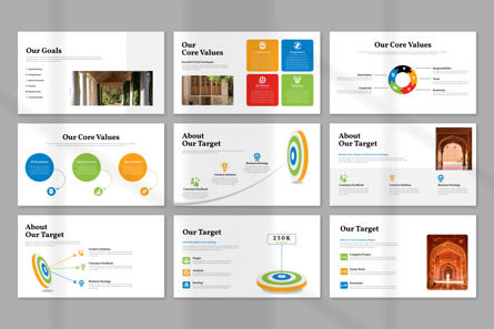 Business Minimal Presentation Template, スライド 6, 14398, ビジネス — PoweredTemplate.com