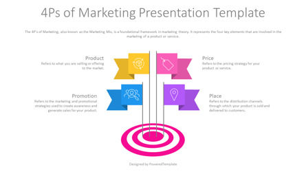 Free 4Ps of Marketing Presentation Template, Dia 2, 14403, Businessmodellen — PoweredTemplate.com