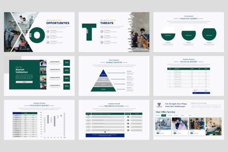 Medical Annual Report Power Point Template, Diapositive 4, 14414, Business — PoweredTemplate.com