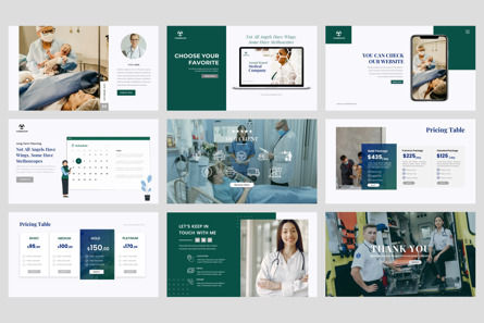 Medical Annual Report Power Point Template, Slide 5, 14414, Bisnis — PoweredTemplate.com